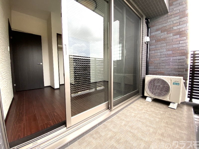 バルコニー　洋室のバルコニーです！