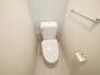 トイレ　ゆったりとした空間のトイレです