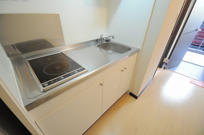 キッチン　ＩＨ２口コンロ　使い勝手ＧＯＯＤ！