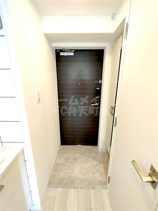 玄関　明るい玄関です