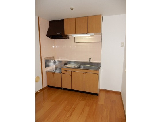 キッチン　収納豊富なキッチン