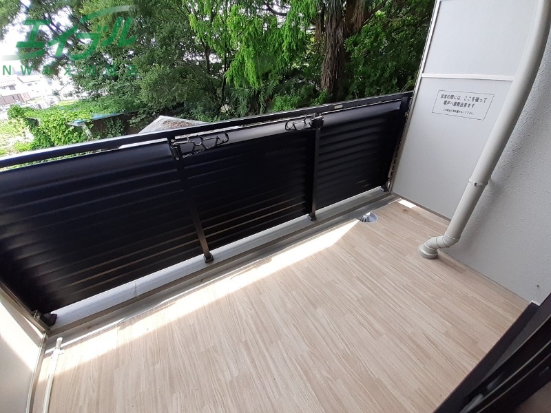 バルコニー　同タイプ別部屋