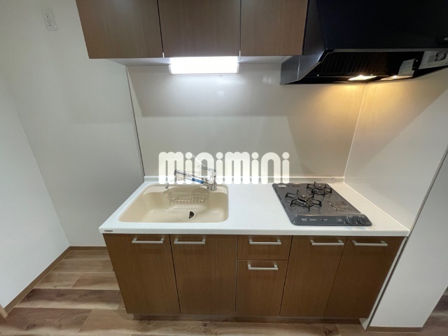 キッチン　１０２号室の写真です。