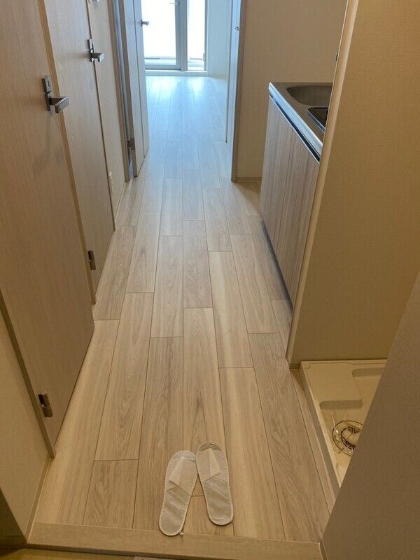 玄関　収納もある玄関です