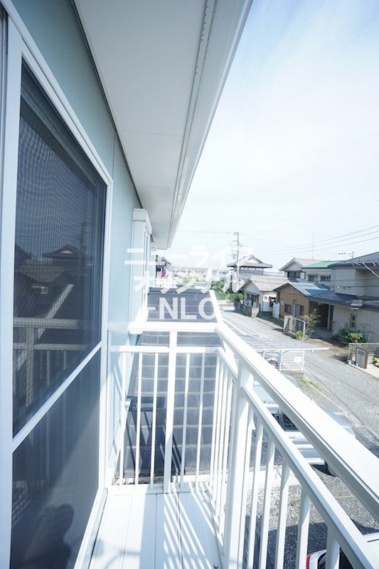 バルコニー　南向きバルコニーでお洗濯物がよく乾きます☆