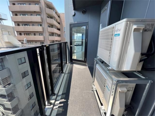 バルコニー　バルコニーがあります