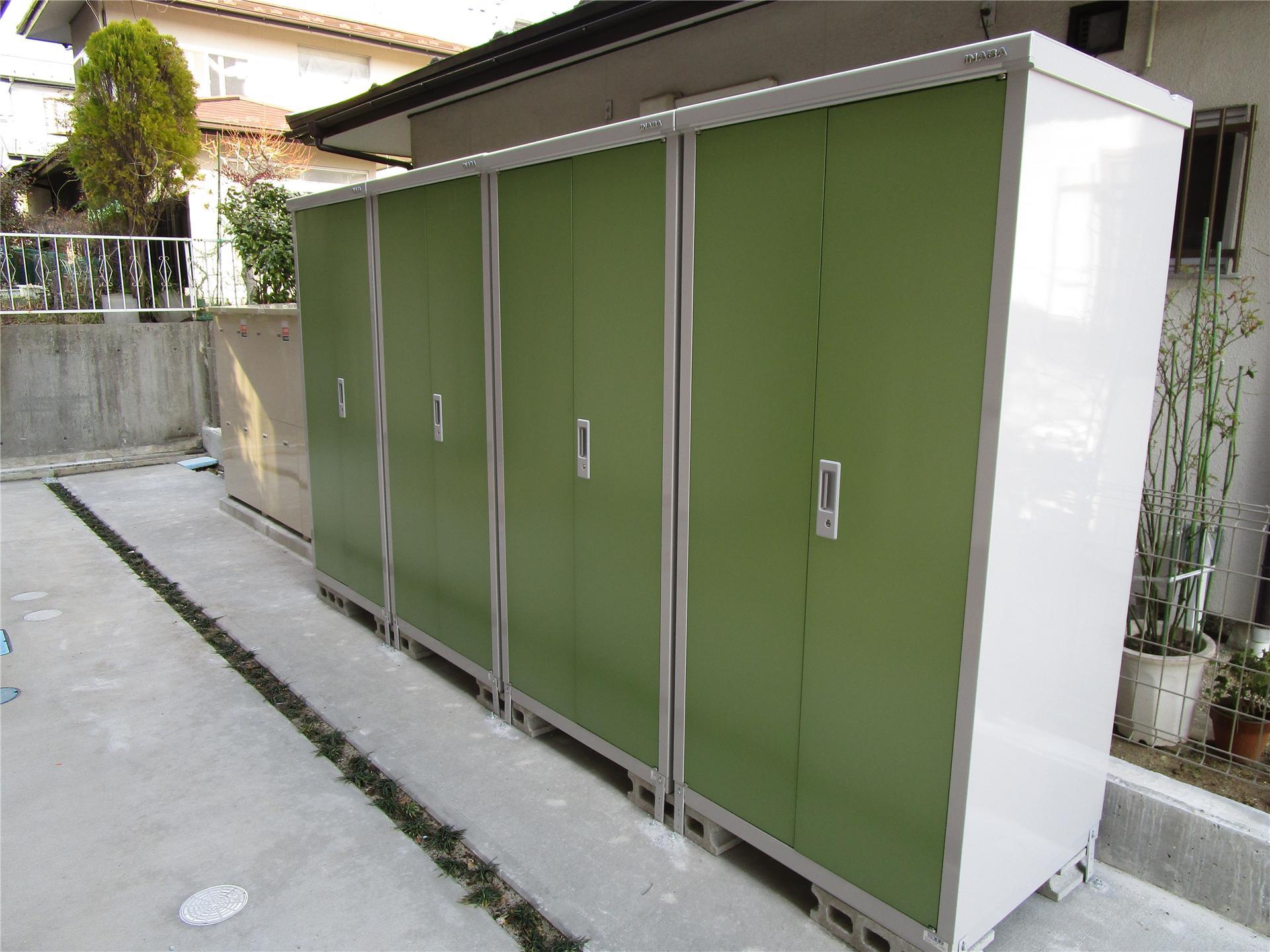 その他　物置付きで外物の保管に便利です