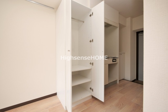 収納　大きなスペースがあり、収納には困りません