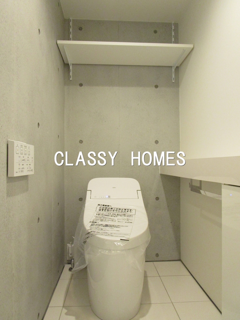 トイレ　2023年竣工　Rave Residence高輪(レーヴレジ