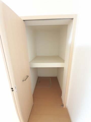 収納　たっぷりとした収納スペースです