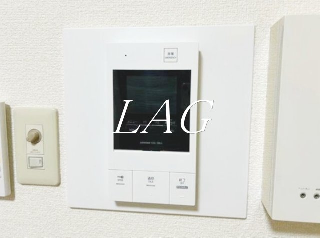 セキュリティ　モニター付きインターホンです。