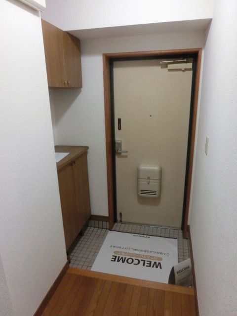 玄関　同建物同タイプ住戸参考写真です