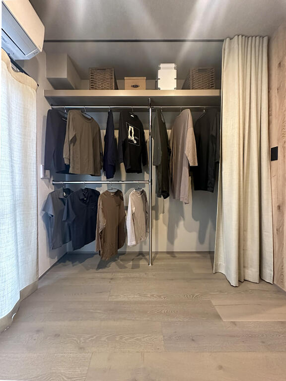 収納　家具はモデルルーム参考例です。