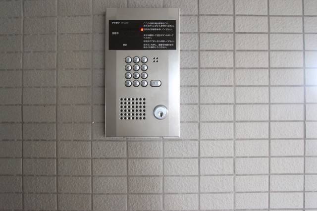 セキュリティ　オートロックでセキュリティも安心です。
