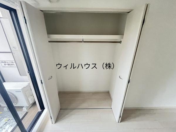 収納　クローゼット！