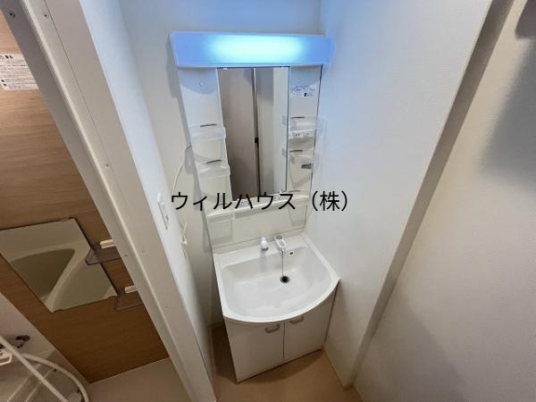 洗面設備　独立洗面台！