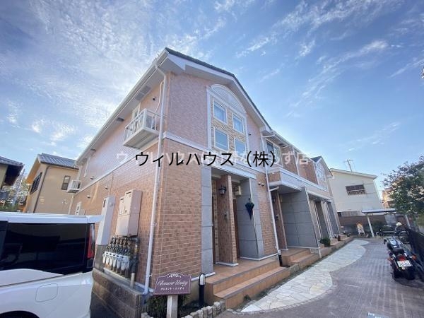 建物外観　かわいいハイツです！
