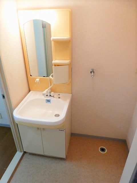 洗面設備　写真は別部屋です（参考）