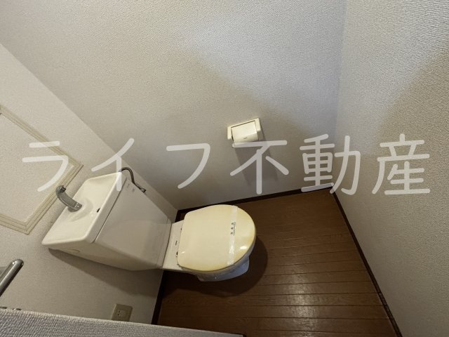 トイレ　ゆったりとした空間のトイレです