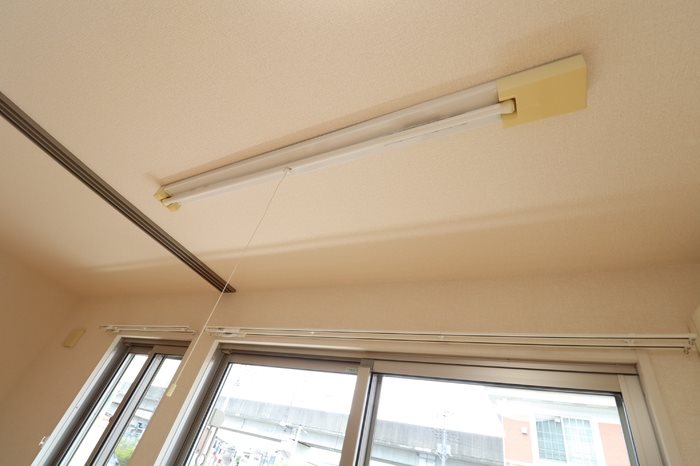 その他設備　室内物干し