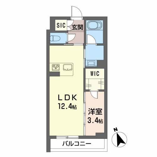シャーメゾン ヴィオラの間取り写真