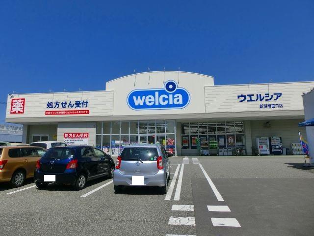 ドラックストア　ウエルシア薬局南笹口店（ドラッグストア）まで500m