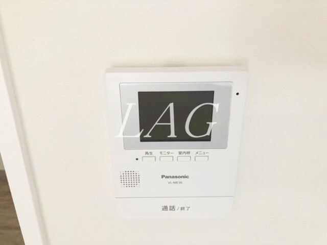セキュリティ　モニター付インターホンです。