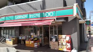 コンビニ　ローソンストア100江戸川三角店（コンビニ）まで321m