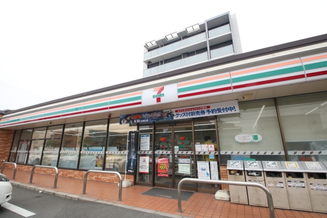 コンビニ　セブン-イレブン 名古屋柳瀬町１丁目店（コンビニ）まで200m