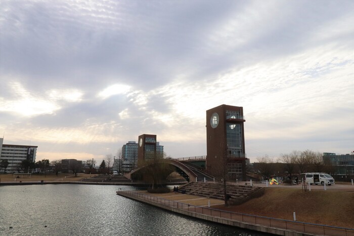 公園　富岩運河環水公園（公園）まで735m