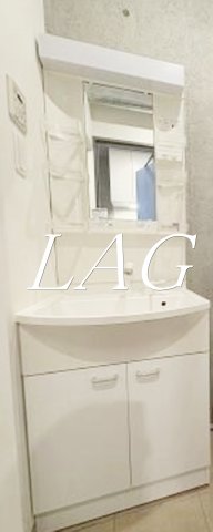 洗面設備　独立洗面台です。