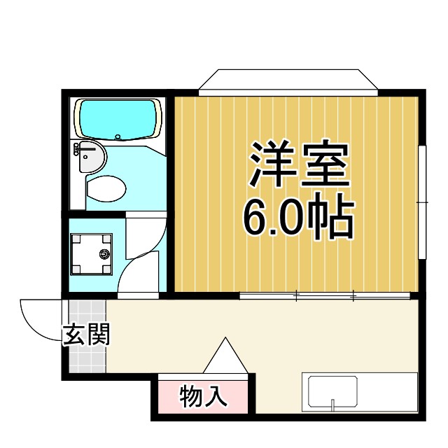 ハイツヤマトIIの間取り写真