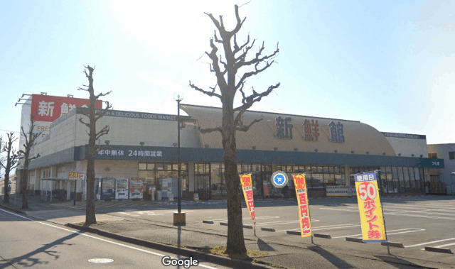 スーパー　ハニー新鮮館つくし野（スーパー）まで538m