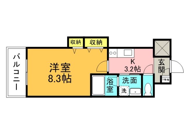 BONDBLD.IIIの間取り写真