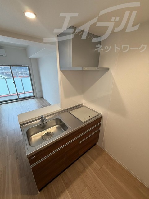 地下鉄長堀鶴見緑地線 蒲生四丁目駅 徒歩1分 10階建 築1年のキッチン写真