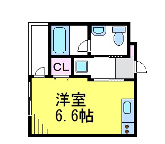 ＪＲ中央線 武蔵小金井駅 徒歩6分 2階建 築21年の間取り写真