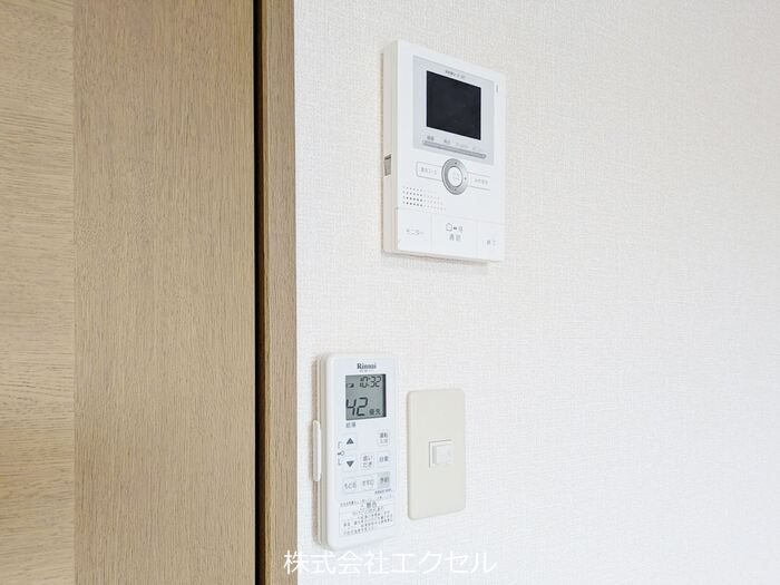 セキュリティ　来訪者の姿を確認できます。