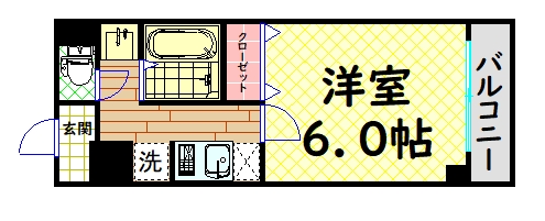 BRILLIANT浅香山の間取り写真