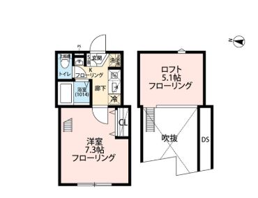 エクセラン東向島の間取り写真