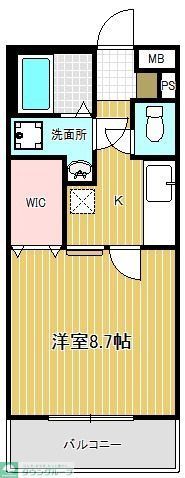 パミール大成の間取り写真