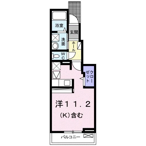 サンテールIII Bの間取り写真
