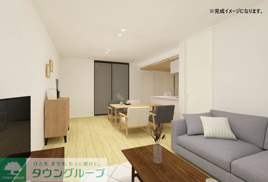 西新ステラレジデンスの居間写真