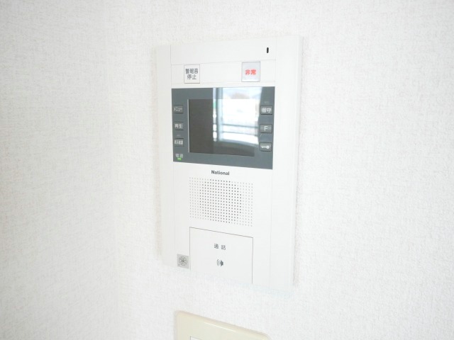 セキュリティ　モニター付きインターホンです♪