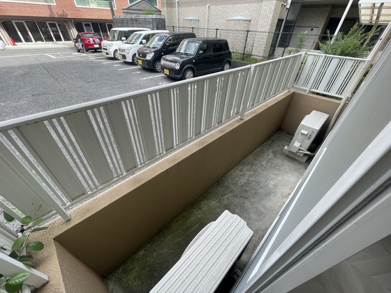 バルコニー　※別号室の写真です。