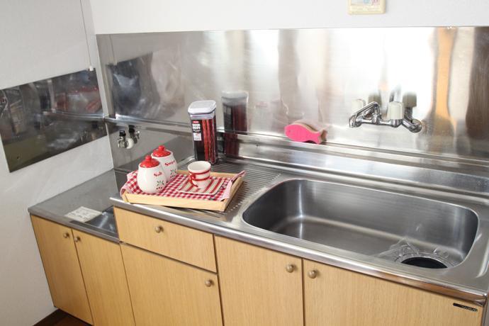 庭　キッチンです