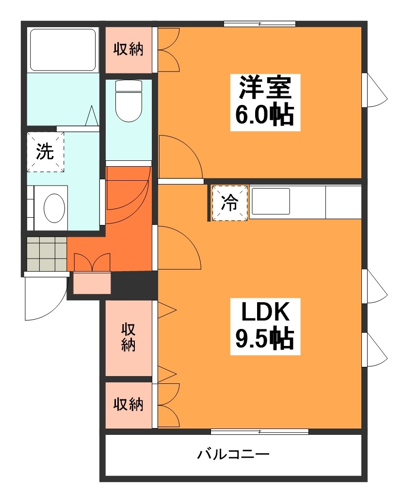 アネックスＫIIの間取り