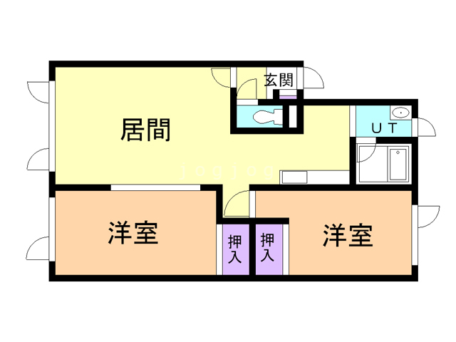 ノースヴィラ北３条の間取り