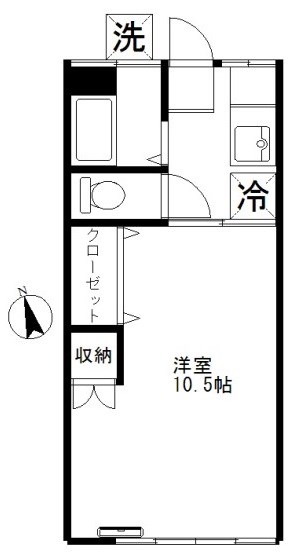 紫苑荘の間取り