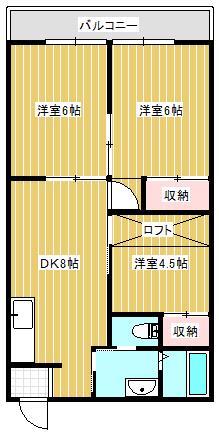 キャッスルグリーンの間取り