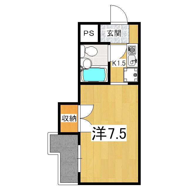 カティー2の間取り